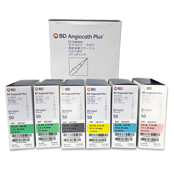 BD 정맥카테터 IV카테터 정맥주사기 16G,18G,20G,22G,24G : 세븐메디