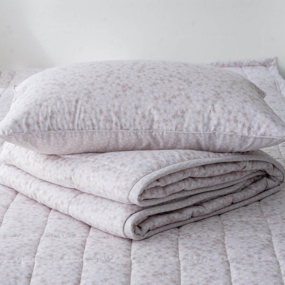 세미마이크로 알러지케어 나뭇잎 먼지없는 간절기 호텔 침구 퀸 이불 세트