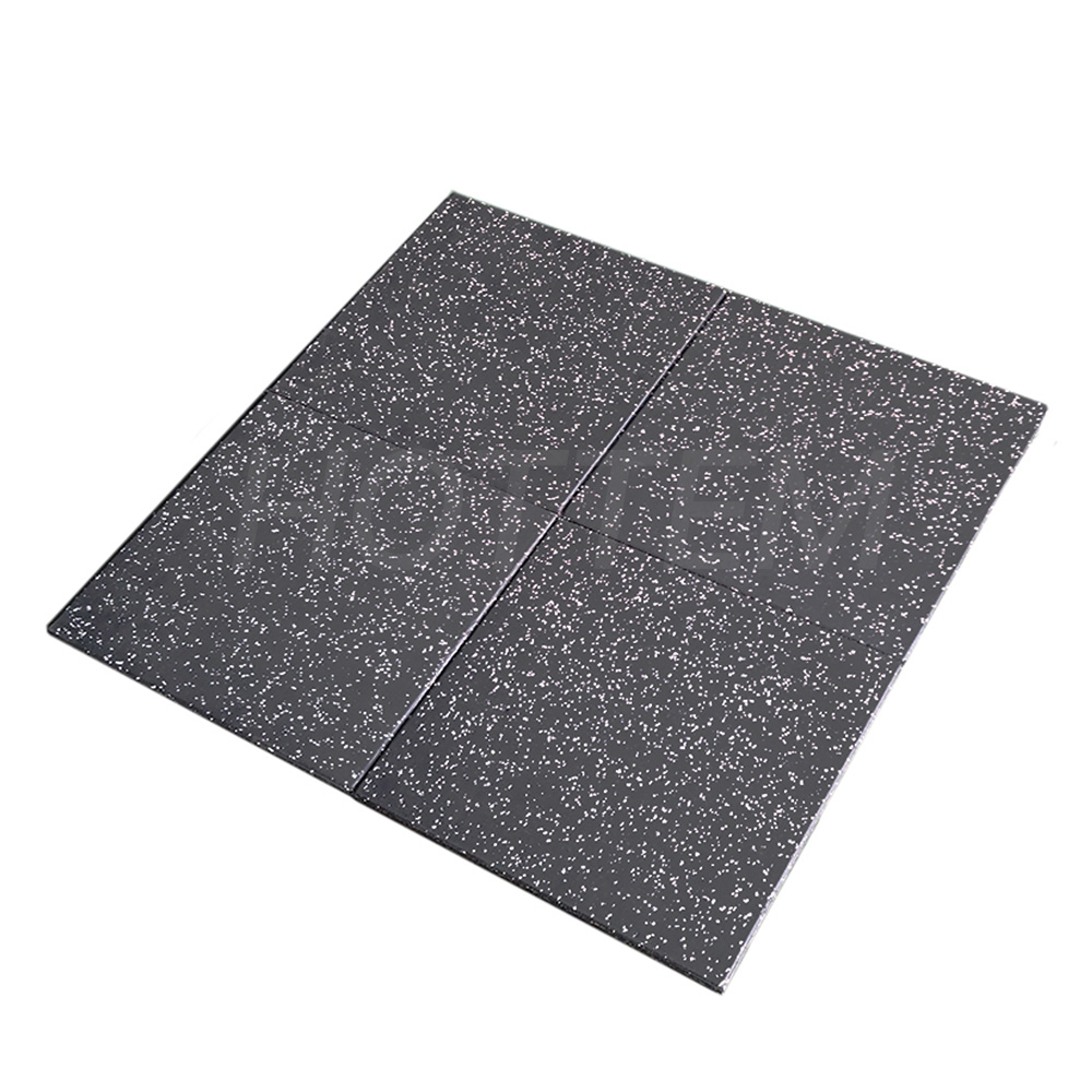 홈짐 충격흡수 소음방지 운동매트 헬스장매트 헬스매트 바닥 탄성 고무블럭 25T 25mm - 상세 이미지 5