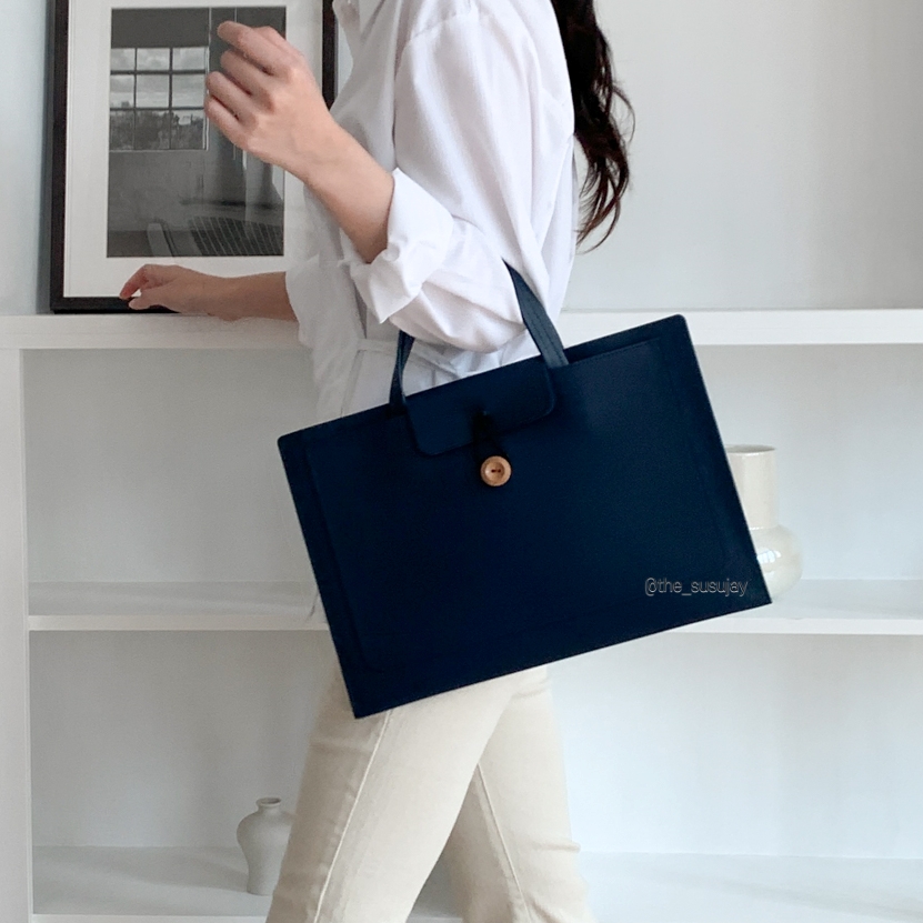 노트북토트백 여자서류가방 사각 30대직장인 A4 가방