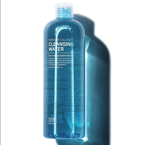 텐제로 모이스처 콜라겐 클렌징 워터 500ml 1+1 피부 노폐물 유분 메이크업 클렌저 - 상세 이미지 4