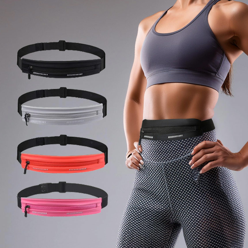 로에드 1+1 러닝벨트 플립 밴드 마라톤힙색 허리밴드 싱글 백 가방