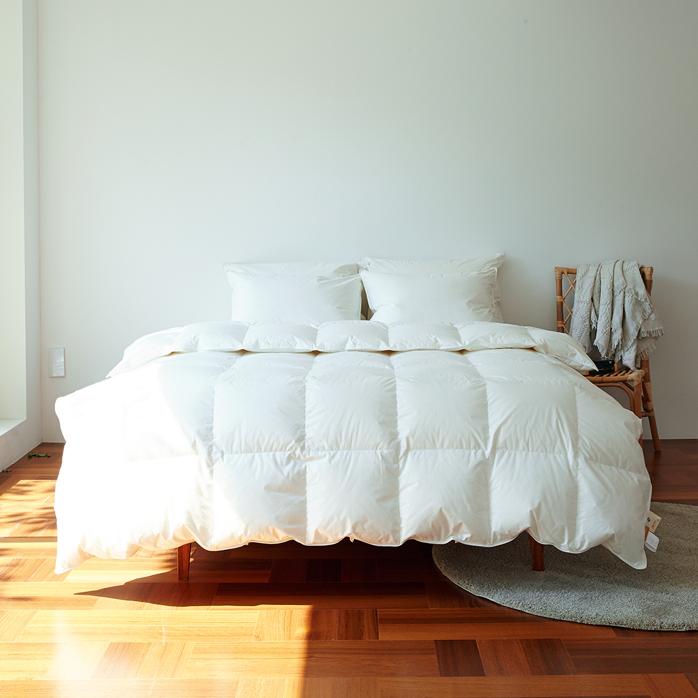 1+1 클래식패브릭 초고함량 구스이불 겨울 거위털 SS