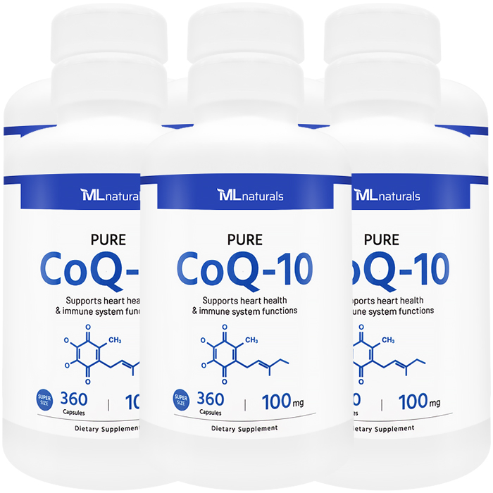 마이라이프 내추럴스 퓨어 코큐텐 100mg 수퍼사이즈 360정 360캡슐, 6개 - 메인 이미지
