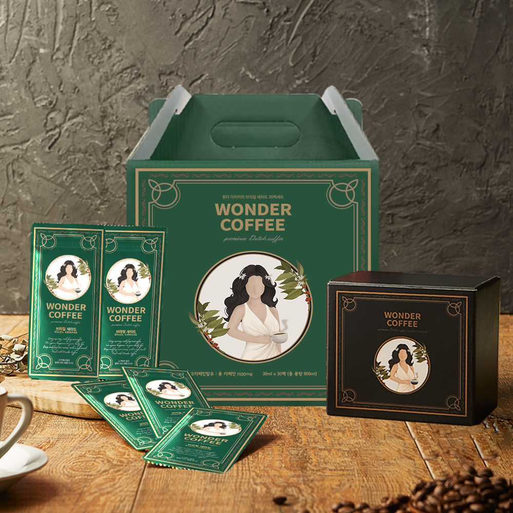 (이벤트 )원더 더치커피 세트 콜드브루원액 세하도30팩 선물세트
