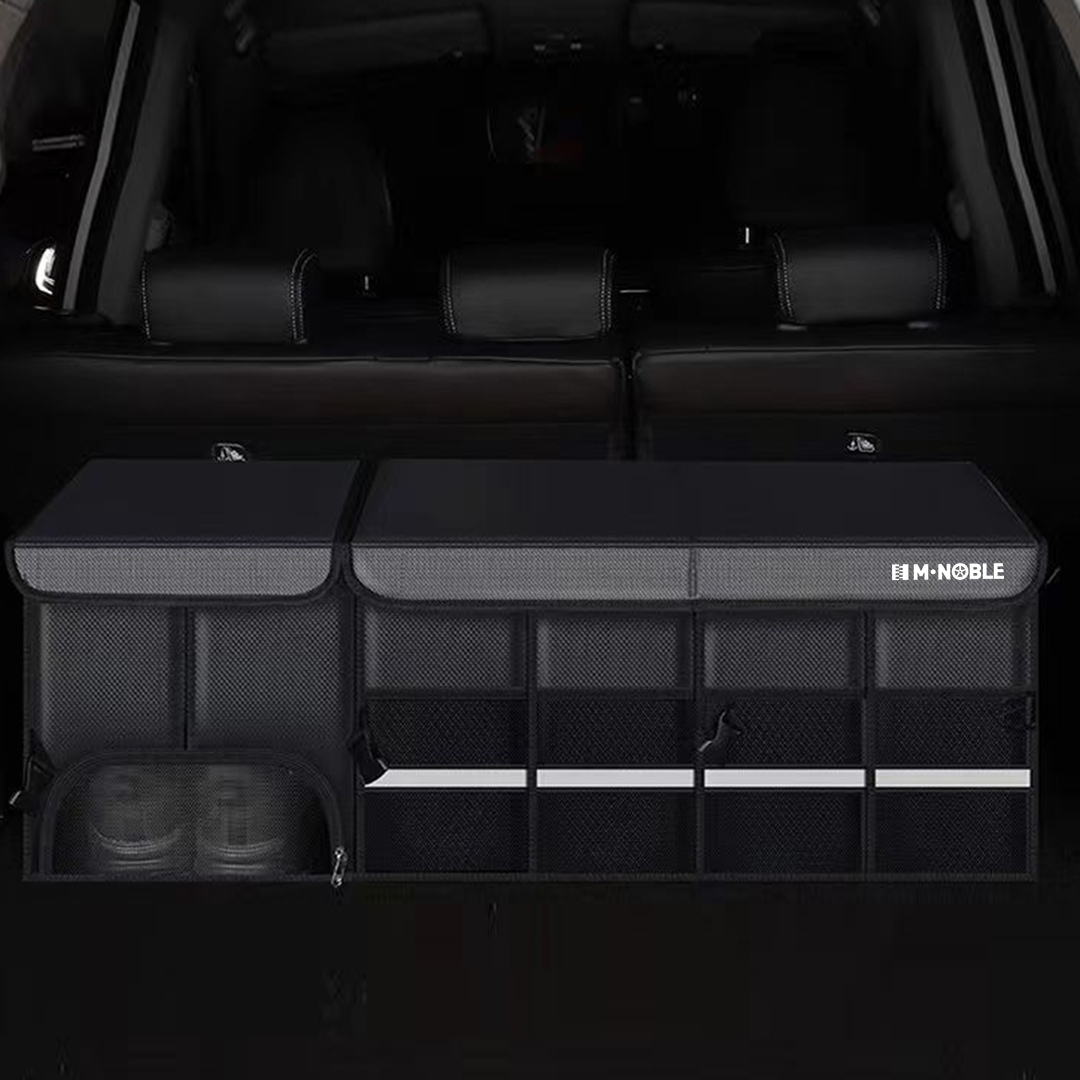 엠노블 옥스퍼드 트렁크정리함 110L 차량용 신발장 세차 가방 툴백 SUV 팰리세이드 레이 호환