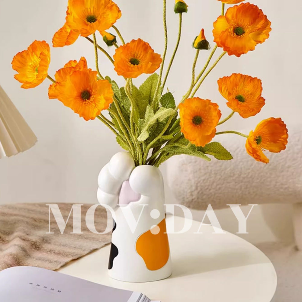 무브데이 꽃 인테리어 소품 화분 오브제 감성 카페 장식 - 메인 이미지