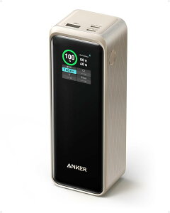 앤커 Anker Prime 대용량 보조 배터리 27650mAh A1340 블랙 골드 - 상세 이미지 3
