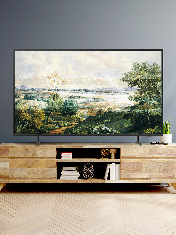 삼성 125.7cm(50인치) 스마트 비즈니스 TV 4K UHD LED LH50BED-H 선명한 화질 스탠드형