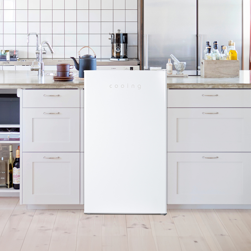 쿠잉 미니냉장고 REF-S91W 소형 신혼 원룸 사무실 슬림