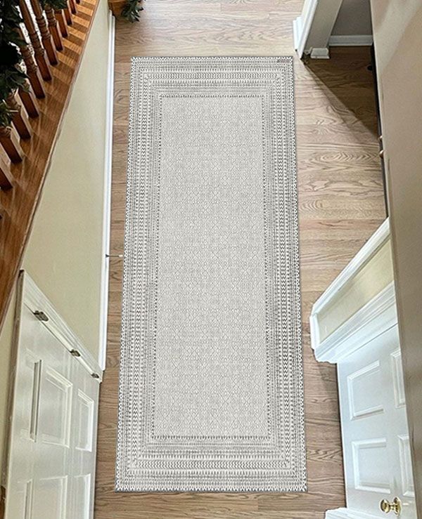 베이자플로우 PVC 러그 - 에밀리아 화이트 140 x 220 cm