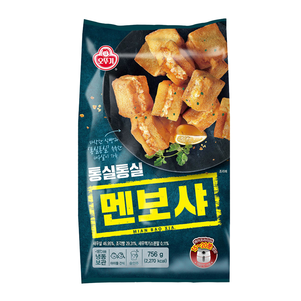 오뚜기 통실통실 멘보샤 18입 756g - 상품 이미지
