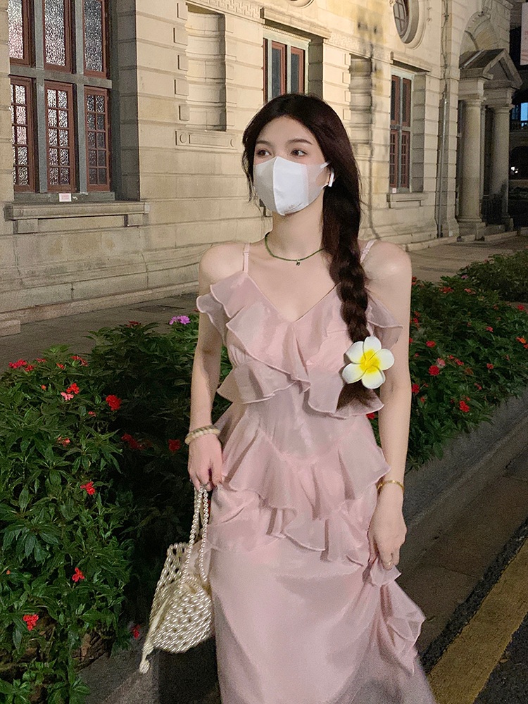 미녀와순정남 48화 한수아 원피스 공마리 프릴 쉬폰 의상 옷 패션 - 상세 이미지 3