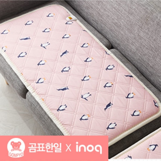 쇼파 의자 전기 장판 2인용 온열 방석 전기 소파 매트 - 메인 이미지
