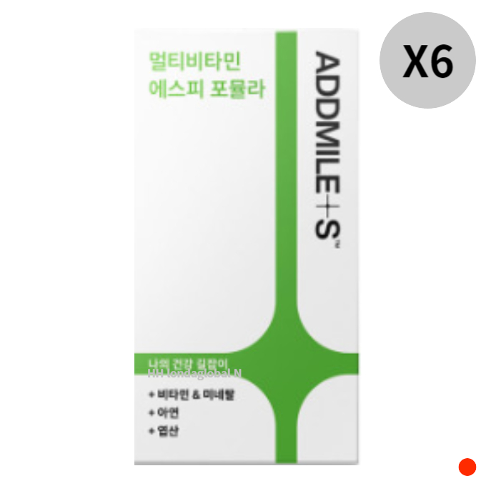 애드마일스 멀티비타민 미네랄 포뮬라 아연 12개월분 : 이리와코리아