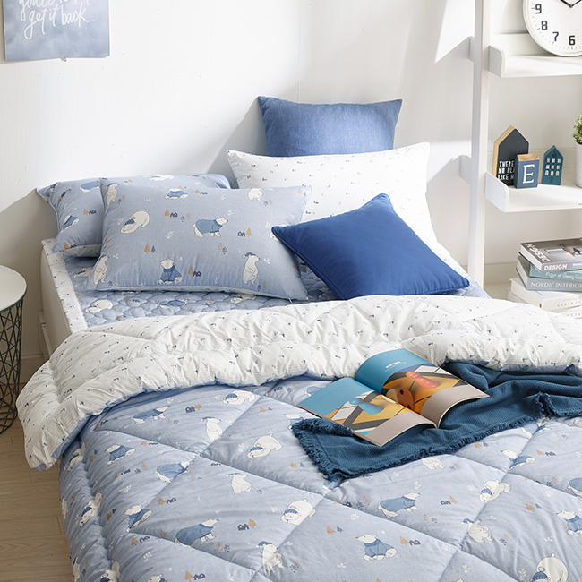 세사온라인 키즈 캐릭터 웰포그니 극세사 겨울 차렵베개세트 SS