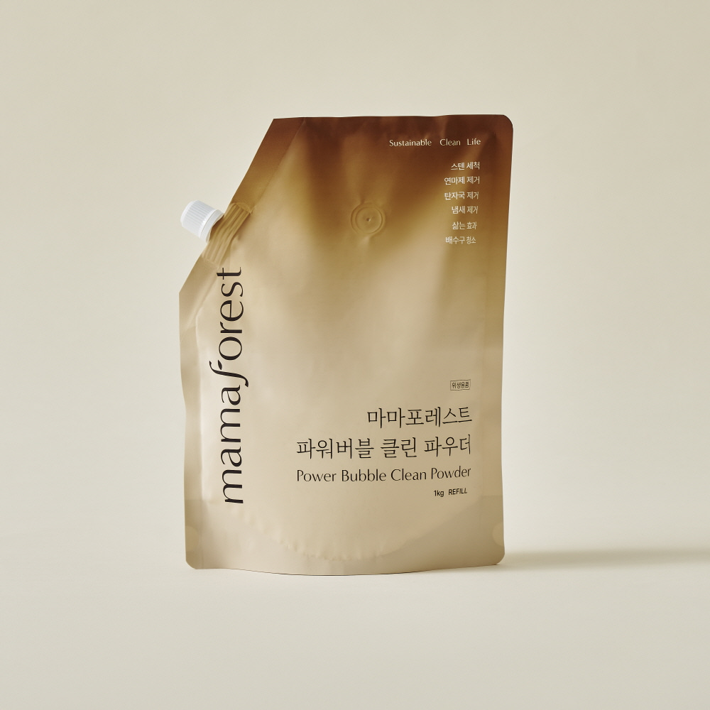 마마포레스트 파워버블 클린파우더 430g 리필팩 1kg 세트 - 상세 이미지 3