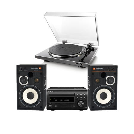 데논 데논 RCD-M41+DP-300F+JBL 4312M II 오디오 풀세트