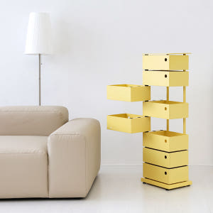 ROTY 회전서랍장 38x26x112, 8단, 화이트 6164.6952 솔직 후기 | 실제 배치 사진 포함 - 상품 이미지 2