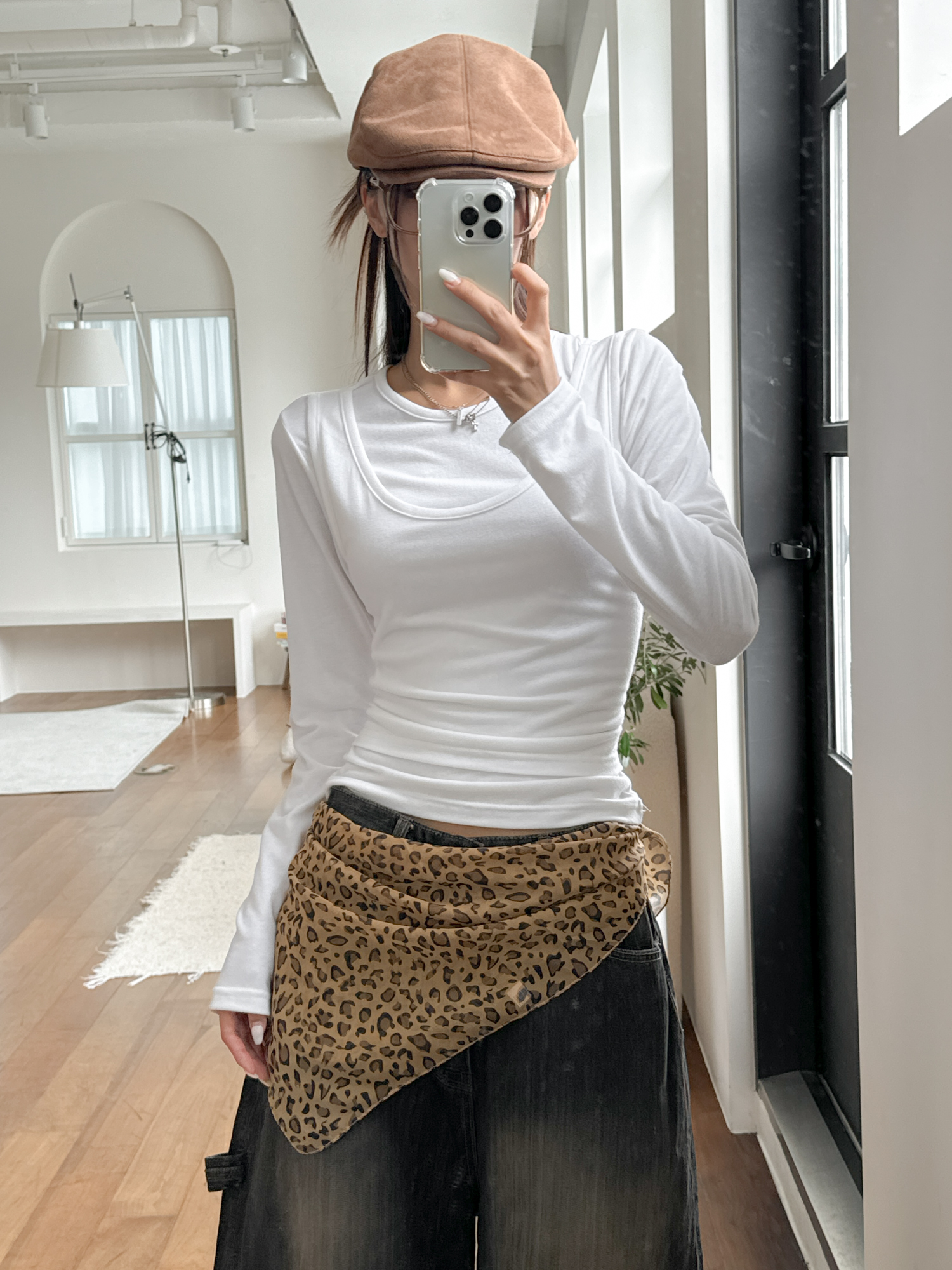 웨이디 무지 스웨이드 헌팅캡 모자 5color 상세 이미지 7