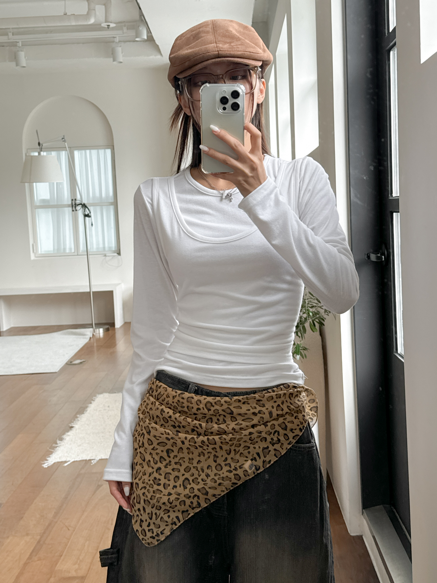 웨이디 무지 스웨이드 헌팅캡 모자 5color 상세 이미지 8