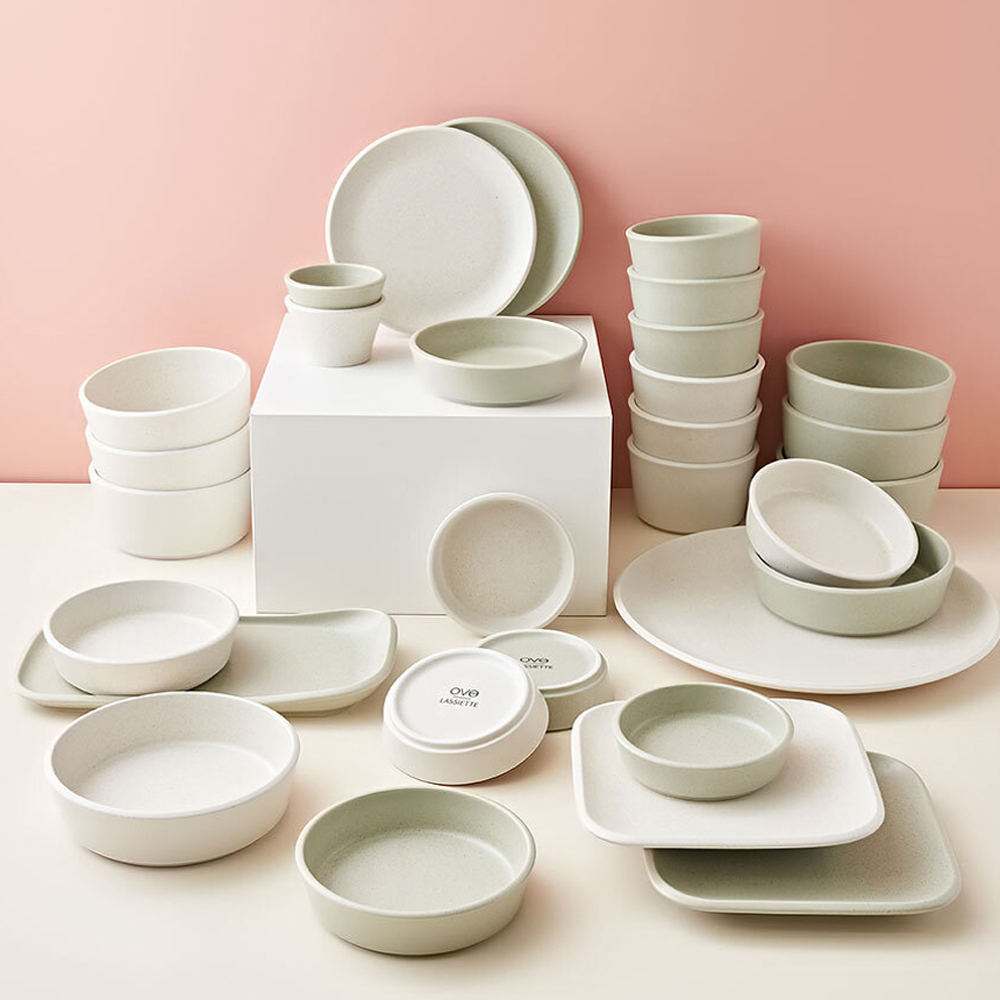 라씨에뜨 오브 신혼 식기 그릇세트 30종, 6인(컬러믹스), 1세트 - 상품 이미지