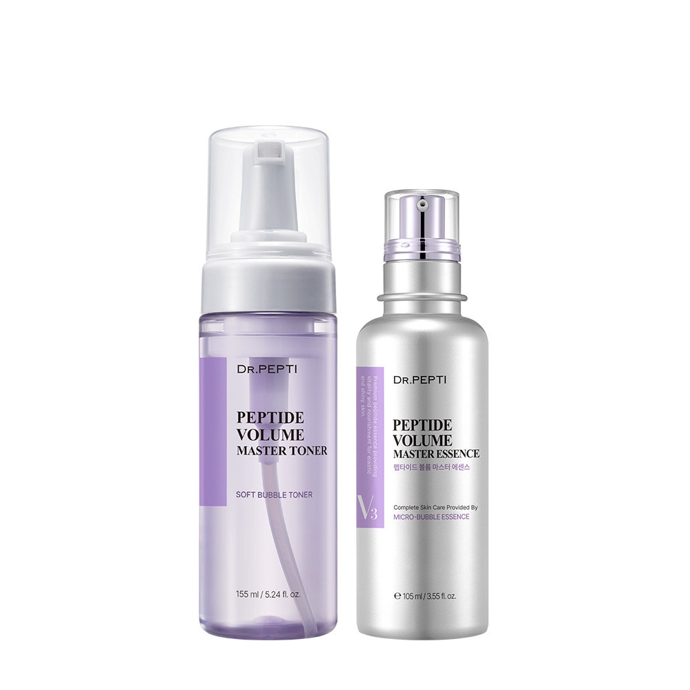 닥터펩티 펩타이드 볼륨 마스터 토너 155ml + 마스터에센스 105ml (+에센스 4매) - 메인 이미지