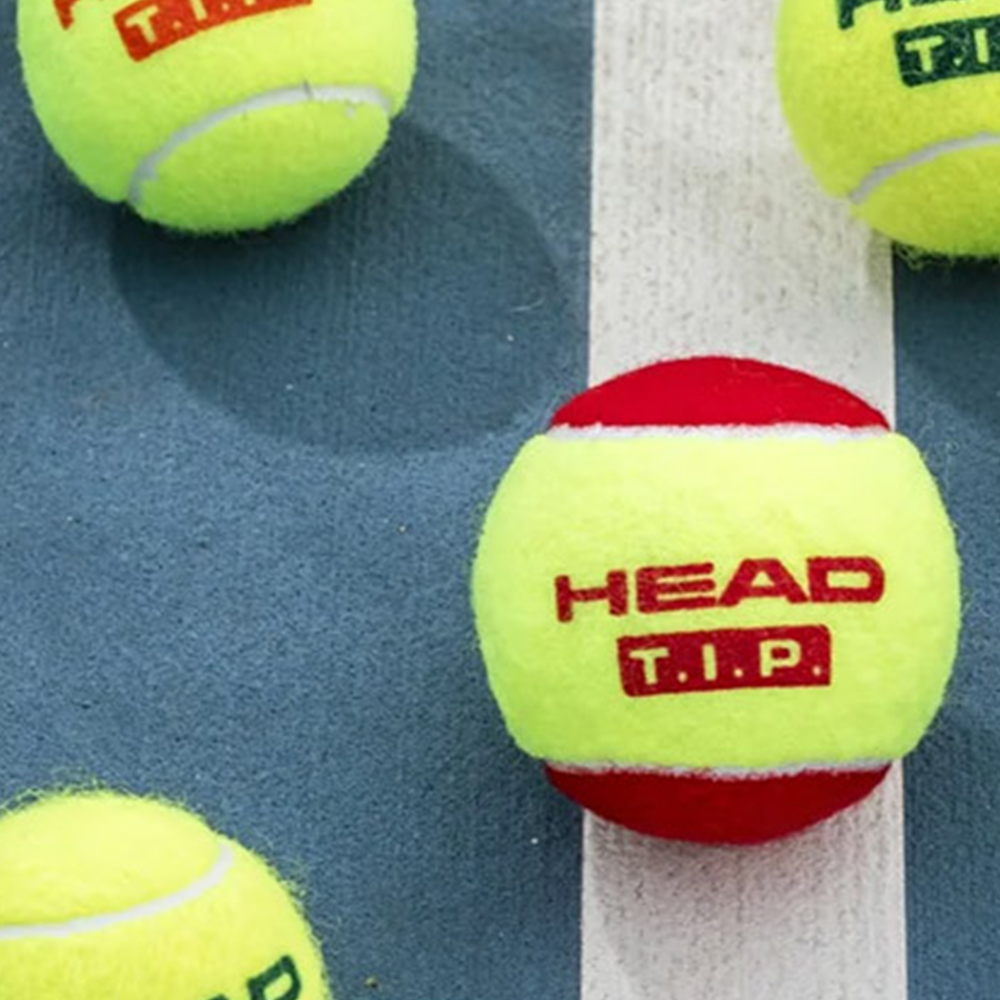 헤드 테니스공 테니스볼 트레이너 어린이 TIP 레드 주니어 플레이 앤 스테이 48볼 - 상품 이미지