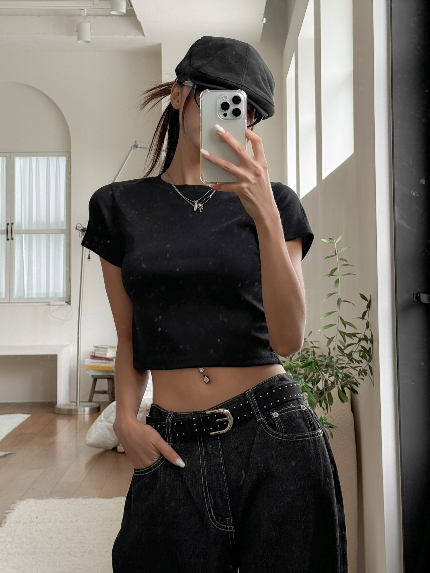 웨이디 무지 스웨이드 헌팅캡 모자 5color 상세 이미지 30
