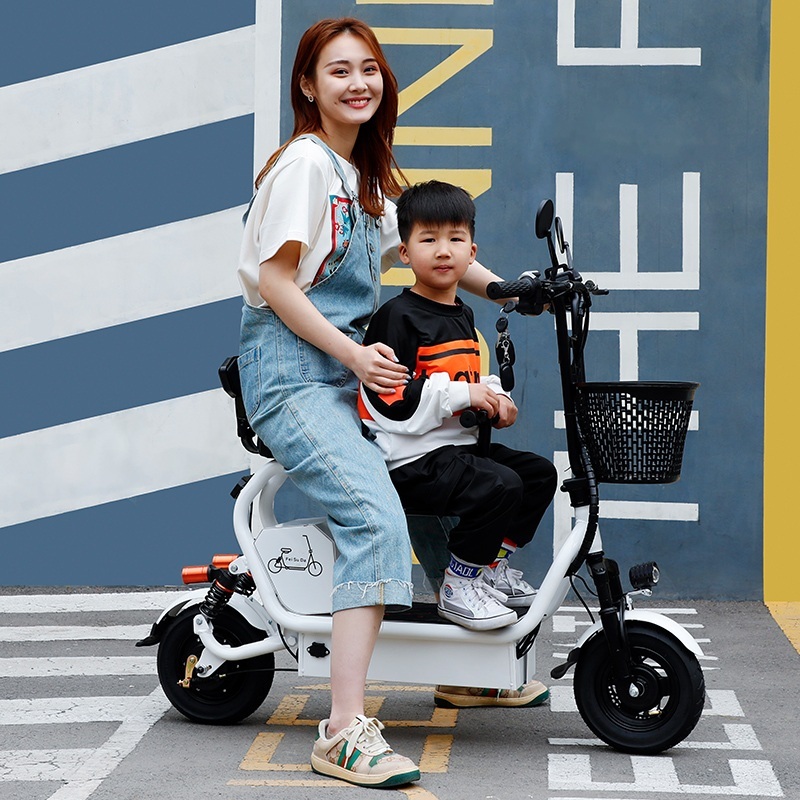 성인세발전기자전거 마실 배달용 배달 바이크 어르신 400W 1인용 2인용 - 상세 이미지 4