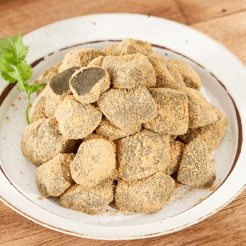 콩고물 쑥인절미 200g 국내산 찹쌀 - 상품 이미지