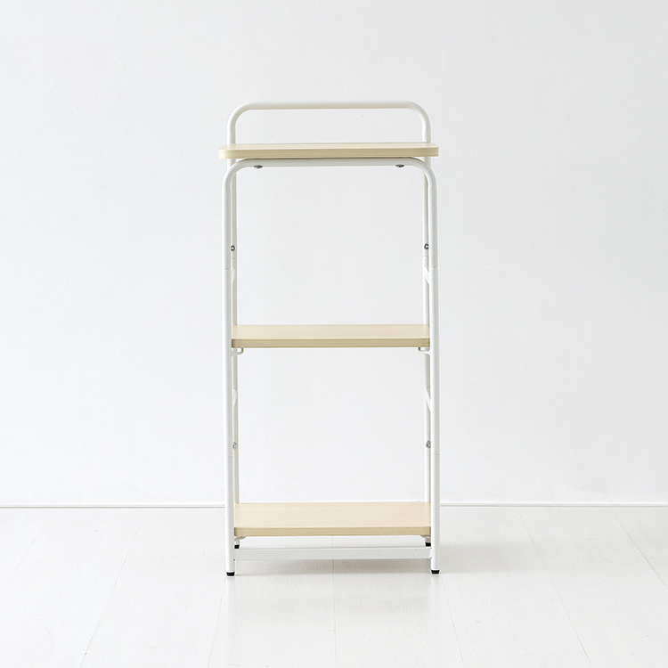 OLLSON 선반 400mmx300mmx870mm, 3단, 화이트 8200.3697