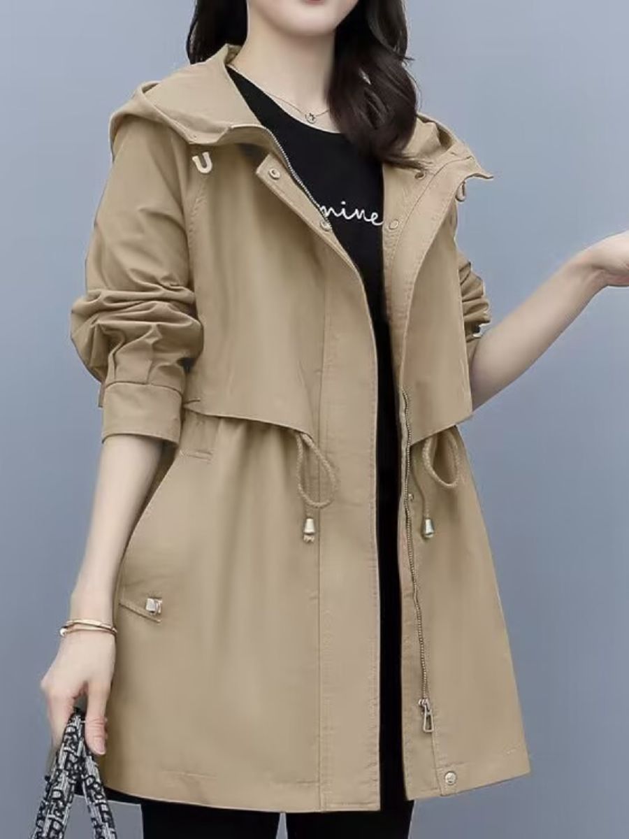 여성간절기아우터 하프야상 가을야상 여성가을점퍼 - 상세 이미지 2