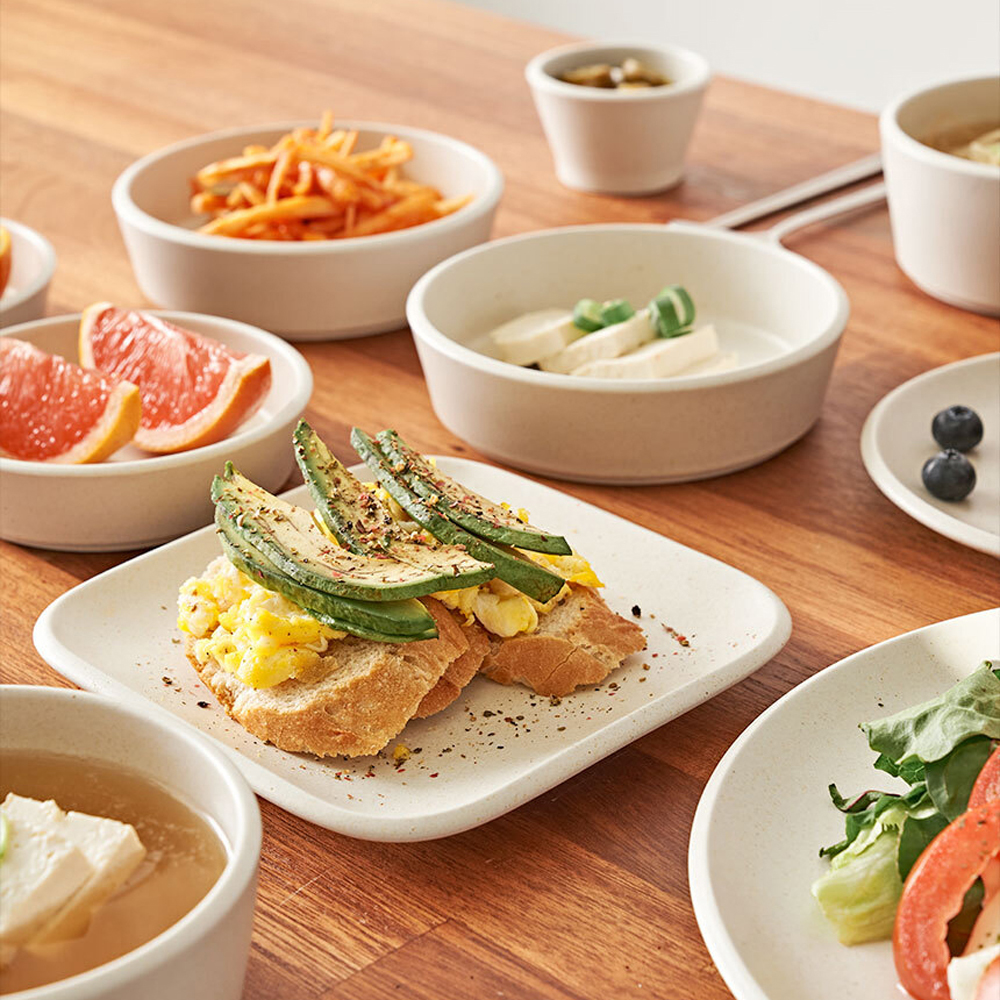 라씨에뜨 오브 신혼 식기 그릇세트 30종, 6인(허브그린), 1세트 - 상세 이미지 4