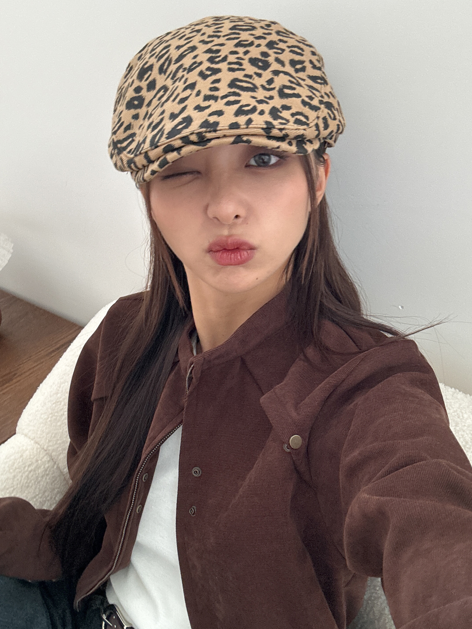 빅캣 레오파드 헌팅캡 모자 2color 상세 이미지 28