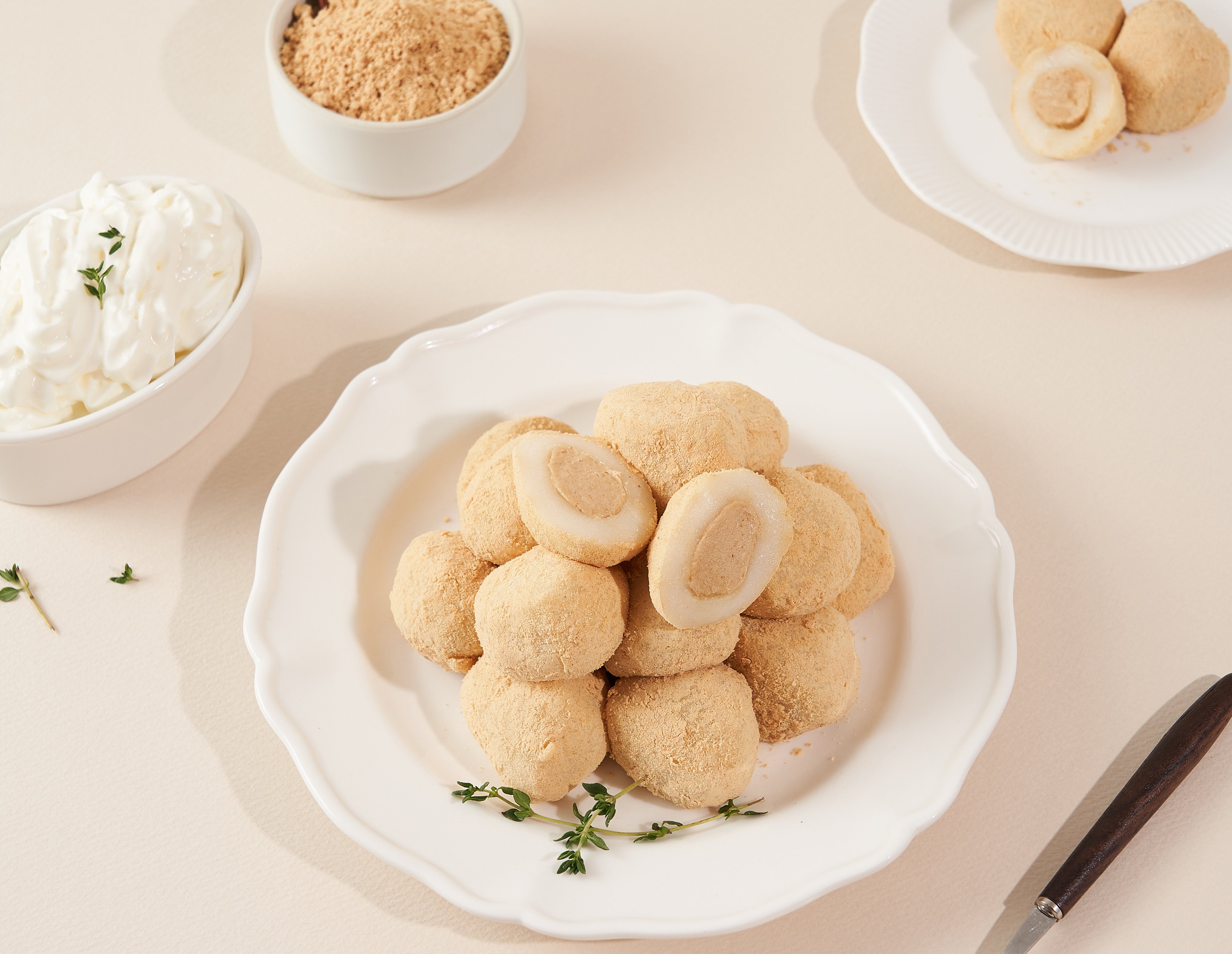 인절미 생크림 찹쌀떡 270g 국내산 찹쌀 이미지 8