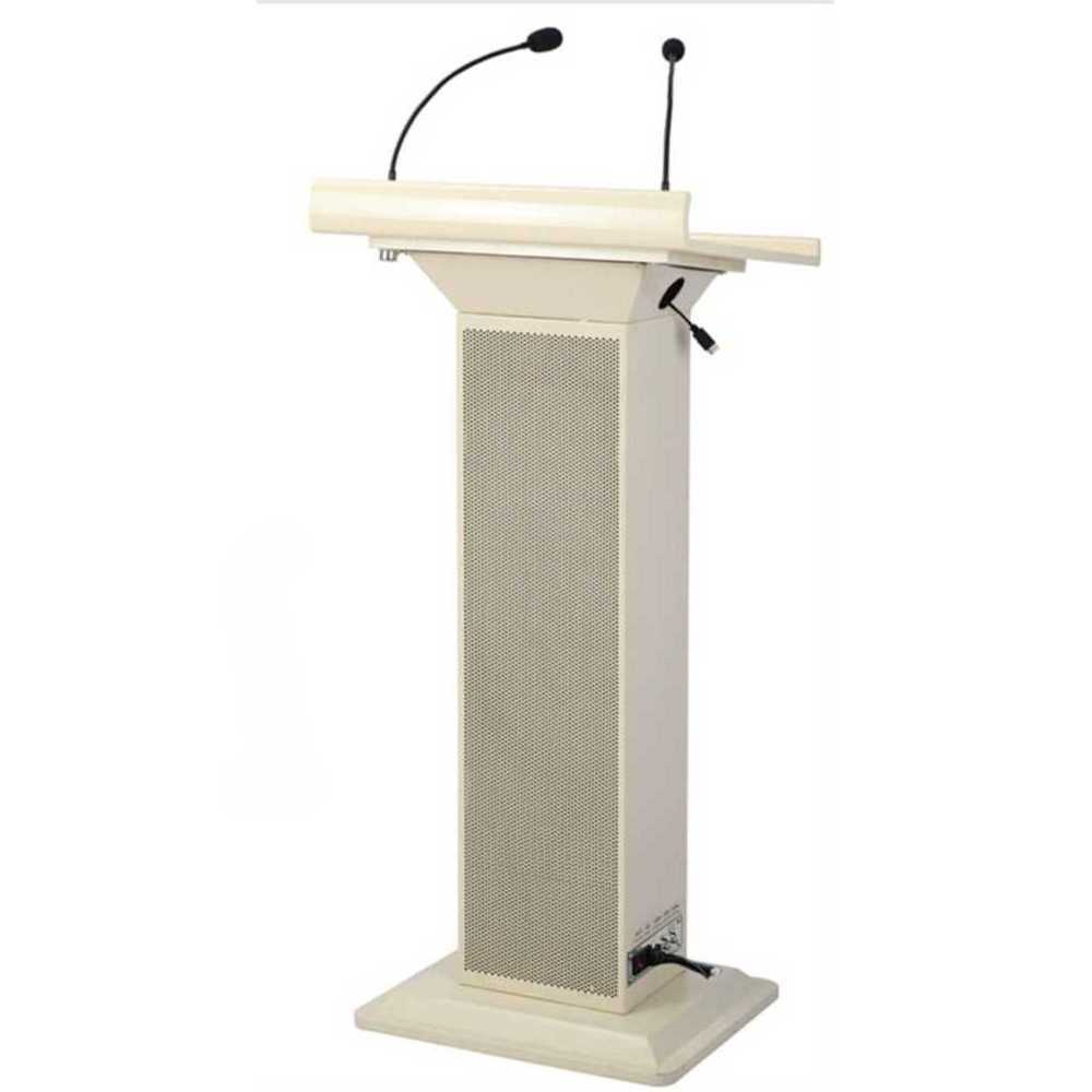 오디오내장 연단 무대 스피커 학원 마이크 강의대 - 상품 이미지