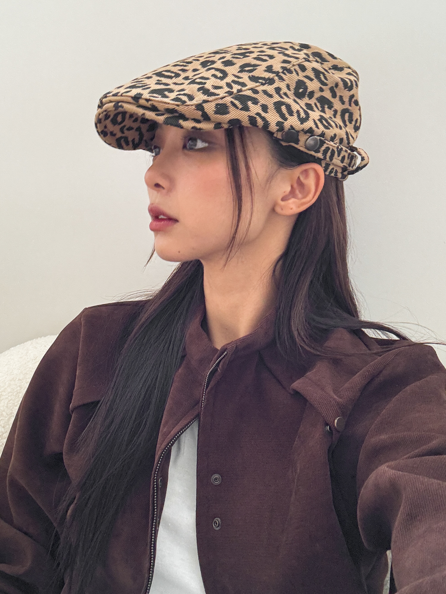 빅캣 레오파드 헌팅캡 모자 2color 상세 이미지 23