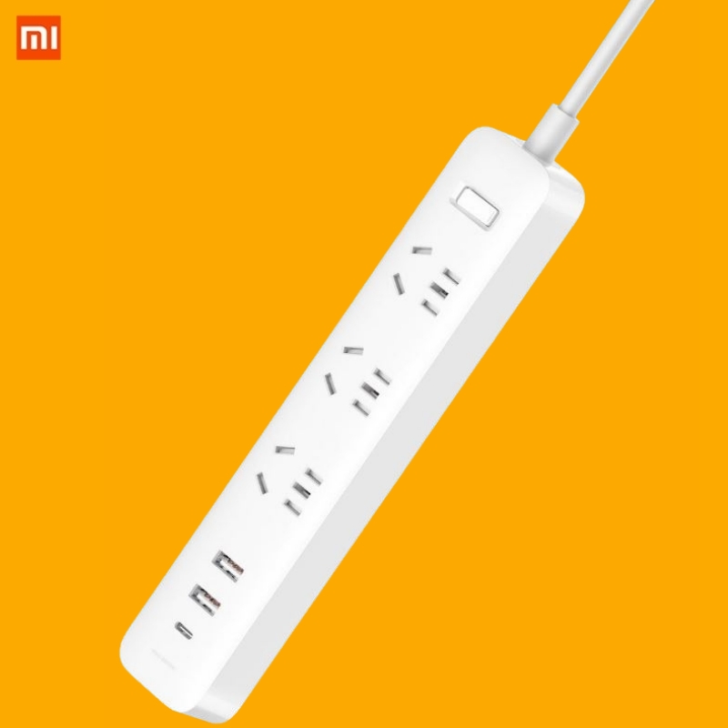 샤오미 멀티탭 3구 USB 고용량 콘센트 해외여행 어댑터 호주워홀 3구+3 USB 화이트