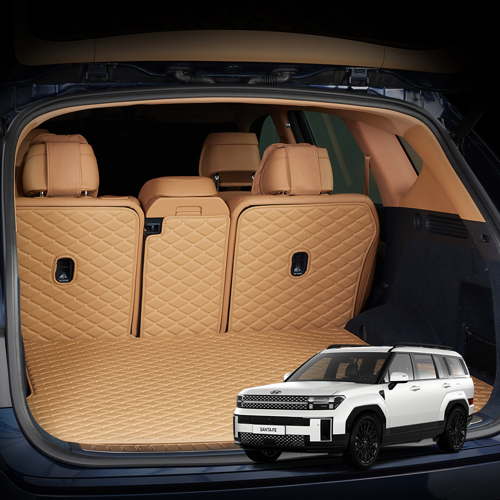 메이튼 쏘렌토 MQ4 튜닝 트렁크 매트 차박 리얼컬러 풀커버 20년3월~ 6인승 일체형 GK116