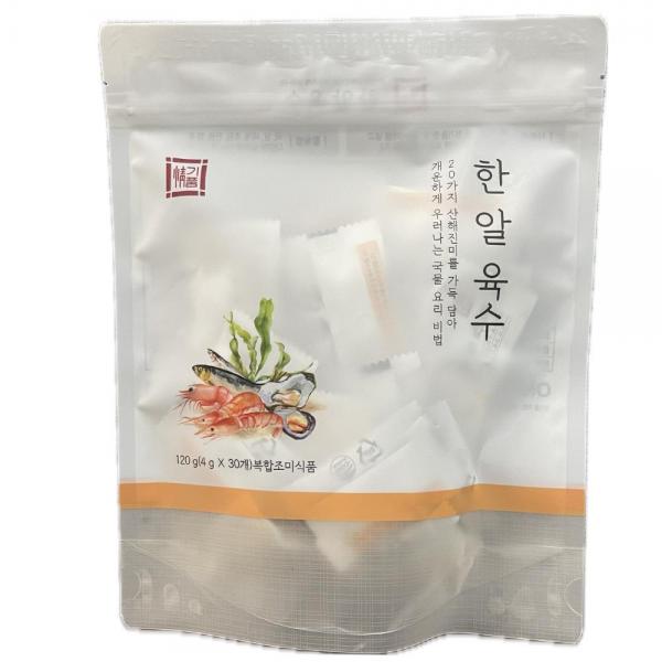암웨이 정기품 한알육수 20가지 국내산 자연 재료 조미료 육수 국물요리 개별포장 복합조미식품 동전육수 : 코코대통령