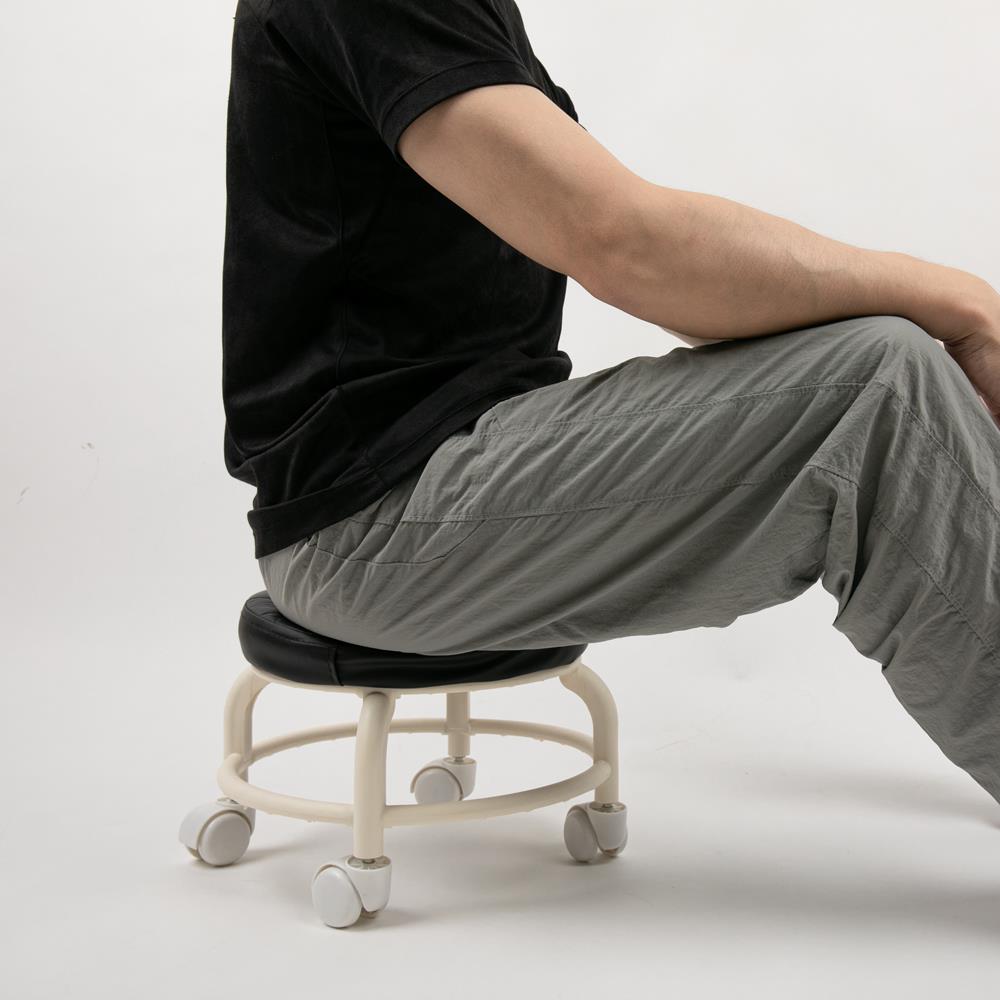 띵덕 바퀴달린 이동식 좌식 앉은뱅이 의자 1단