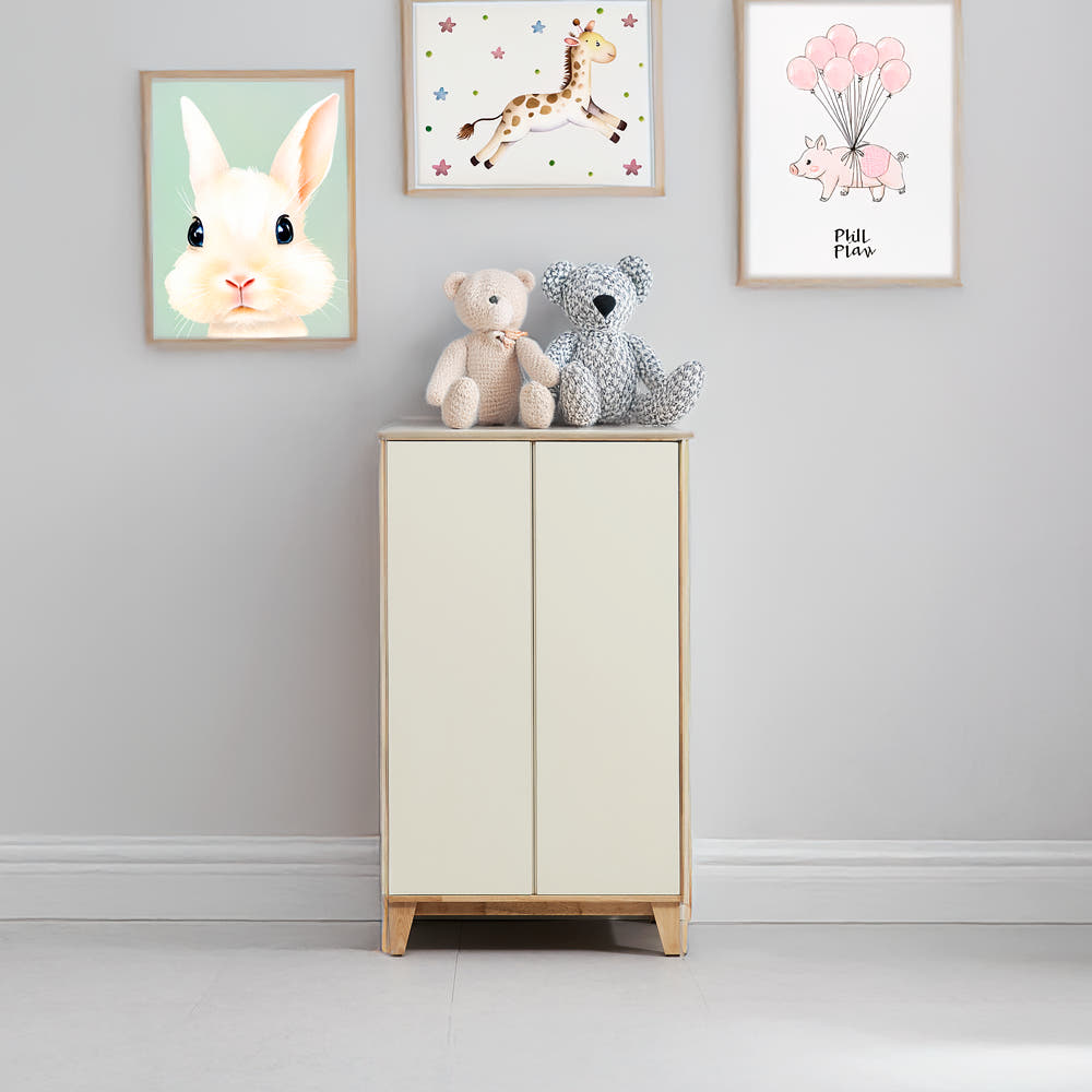 우드벨 원목 아기옷장