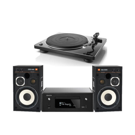 데논 데논 RCD-N12+DP-400+JBL 4312M II 오디오 풀세트