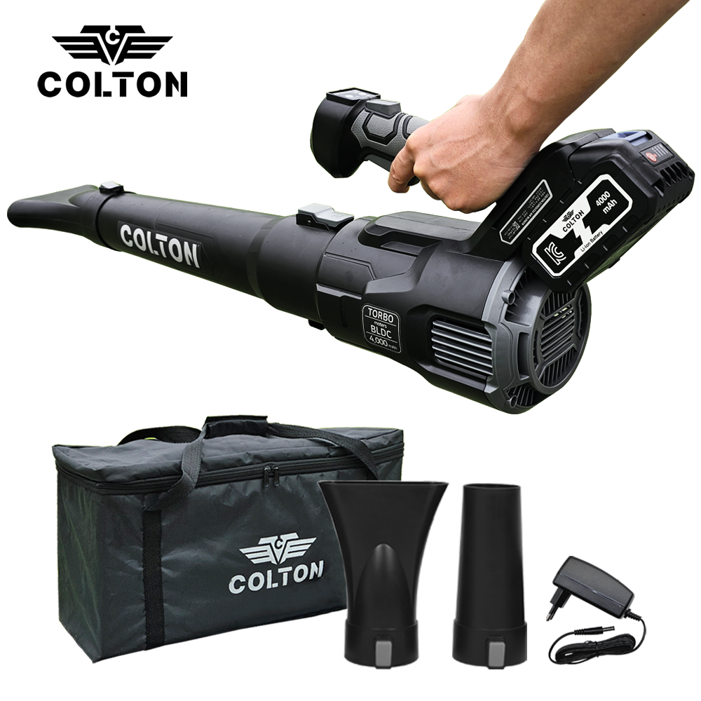 콜튼 무선 대포 송풍기 낙엽청소기 충전 대형 블로워 5000mAh 실사용 후기 | 효과 있을까? - 대표 이미지