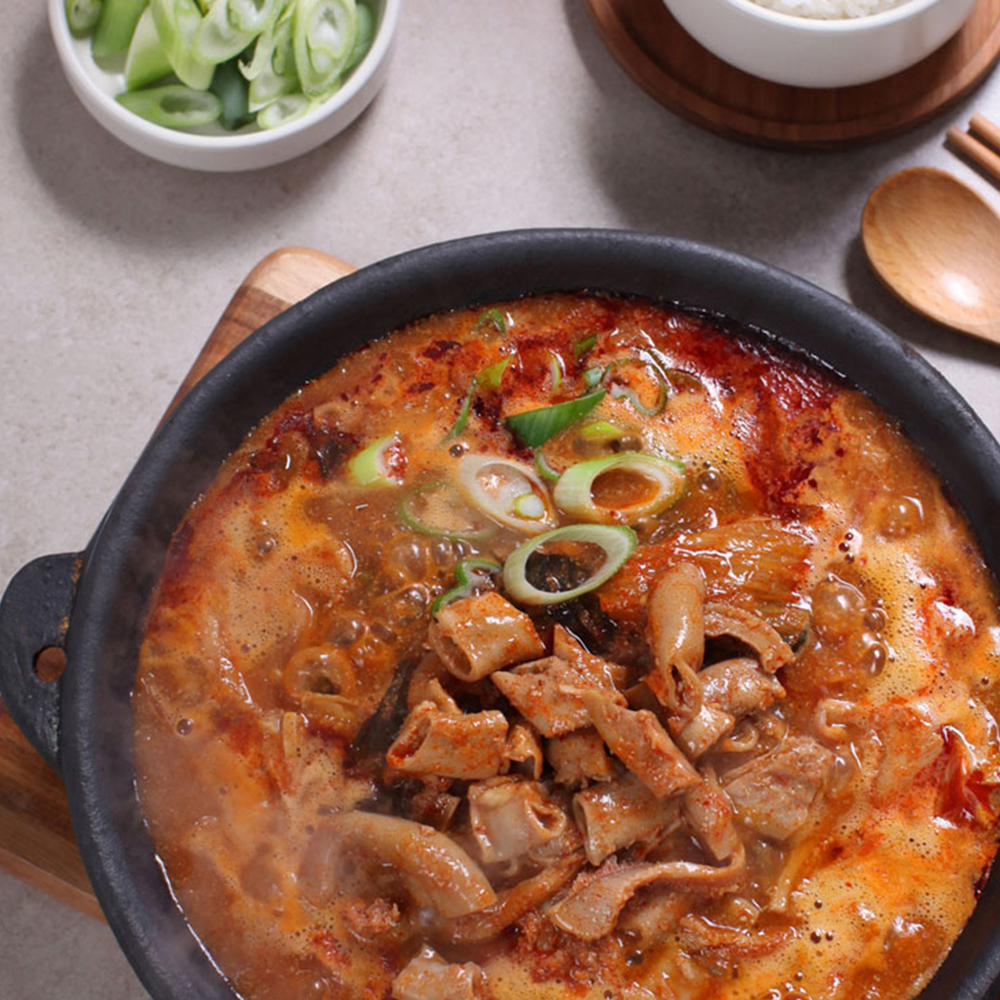 얼큰 소곱창전골 500g 건더기2배 네이버 1등 제품 냄새 없는 혼술 네이버 1등 제품