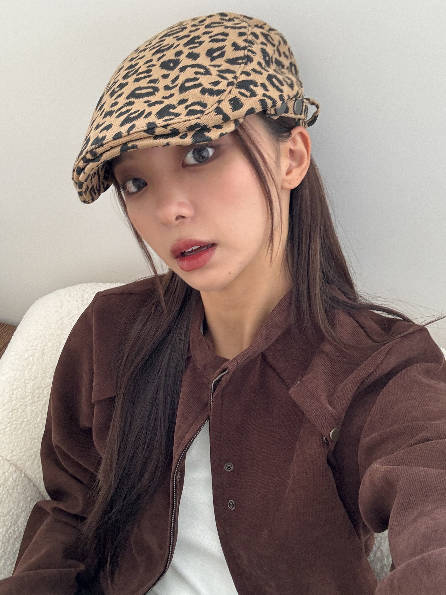 빅캣 레오파드 헌팅캡 모자 2color 상세 이미지 27