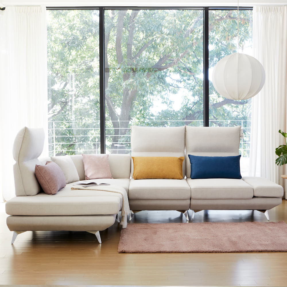 모던홈즈 우노 소파의 실제 고객 설치 사진