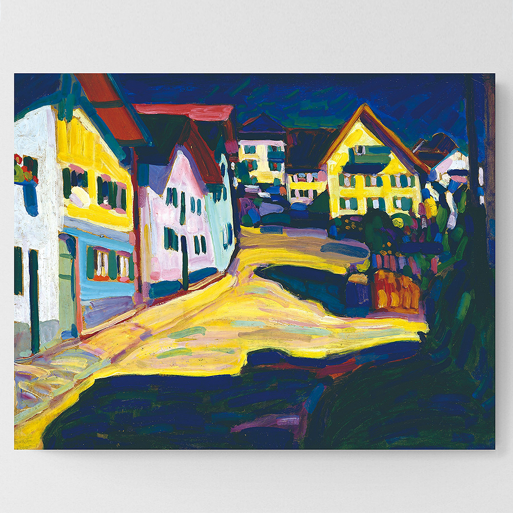 구성 41X53 cm 캔버스 액자 바실리 칸딘스키 명화 그림 이미지 6