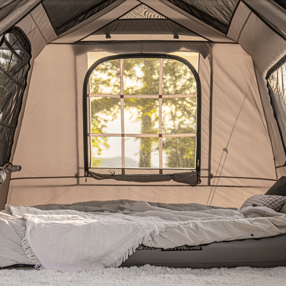 로티캠프 원터치 텐트 그늘막 캠핑 감성 비치 나들이 힐하우스 브리즈 탄